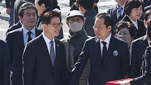 '여권 1위' 김문수, 대구 방문 '눈길'…홍준표 