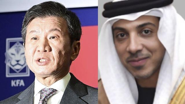 '정몽규 vs 만수르' 이뤄질까...KFA, 2031 아시안컵 유치의향서 제출→UAE와 양강 구도?