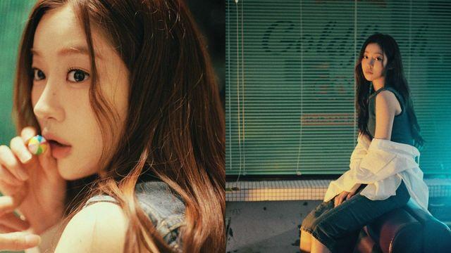 송지우, 무드 속에 녹아든 데님…몽환적인 그녀의 순간  