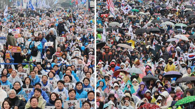 3·1절 ‘尹탄핵’ 두고 다시 나뉜 광장…여야 정치인 ‘앞장’(종합)