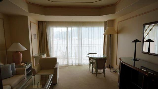 아와시마호텔 일반 방과 가든뷰 방 비교해봤다.