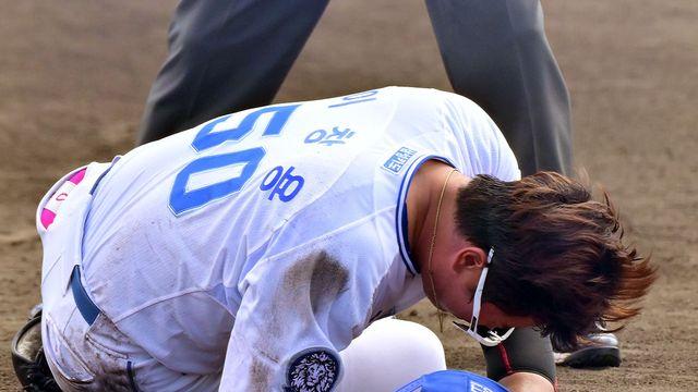 [속보] '부상 악몽' 삼성 캠프, 또또또! 마지막까지 뒤따랐다…'美 유학파' 이창용, 치아 실금→귀국 후 정밀검진 (오키나와 현장)