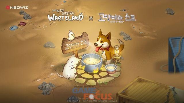 네오위즈 '머지 서바이벌: 생존의 땅', '고양이와 스프'와 콜라보 업데이트 진행