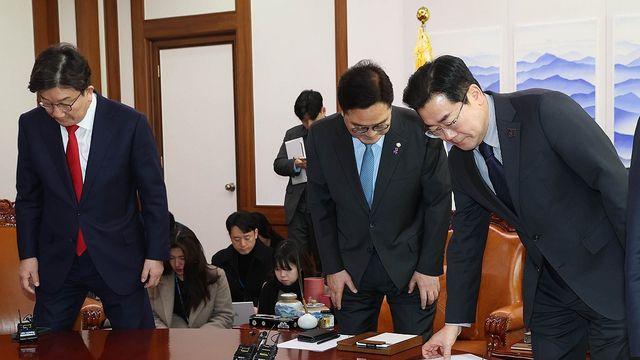우의장, 오후 여야 원내대표 회동 주재…국정협의회 해법 나올까