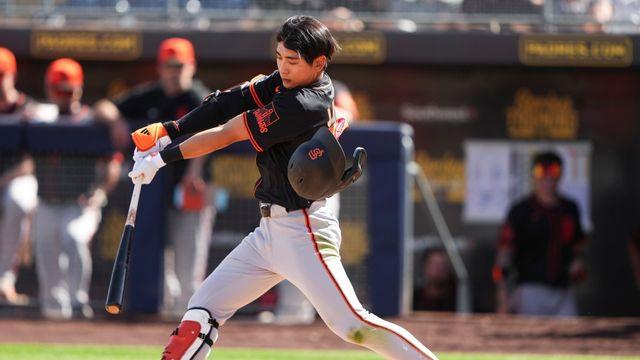 이정후 '174km 총알타구' 쐈다! 좌완 상대로도 문제 없다…3G 연속 안타→시범경기 타율 0.412