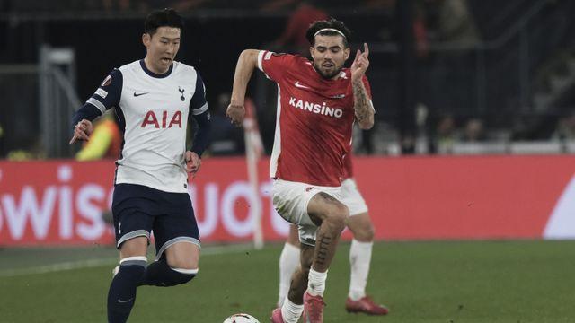 손흥민 72분, 토트넘 AZ 알크마르에 0-1 패...유로파리그 8강 진출 먹구름