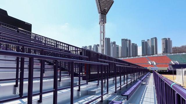 '보라색 전사들' 아워네이션에 더 많이 집결한다…안양 서포터즈석 확장 완료