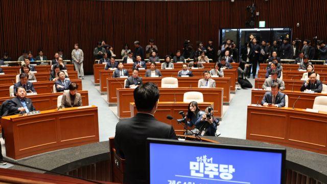 민주당, 尹 탄핵까지 '광화문 천막' 비상체제 검토