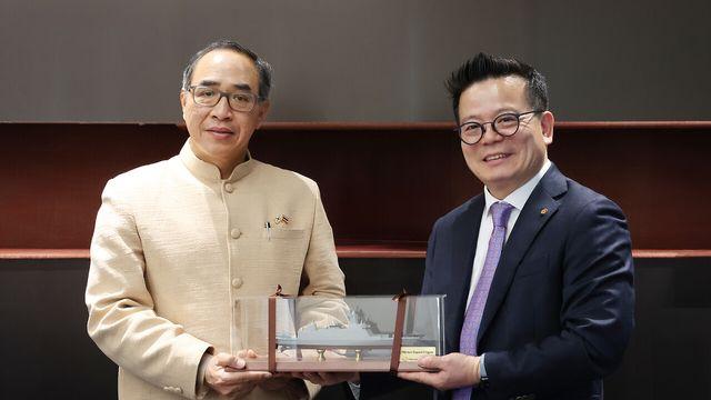 한화오션, 태국 정부와 해양안보·조선 협력 강화 논의