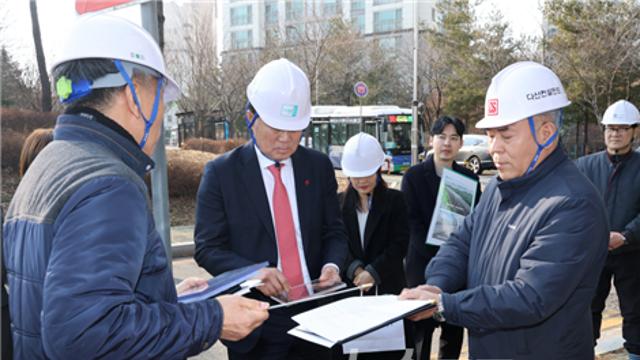 하은호 군포시장, 주요 사업 점검...