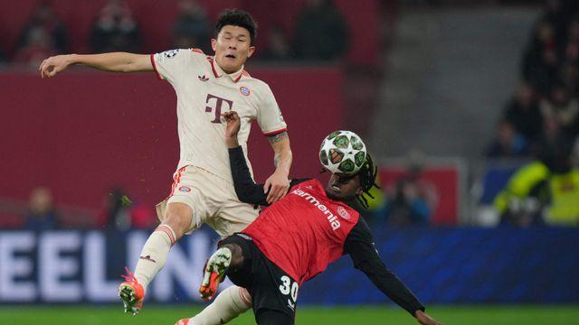 김민재 ‘자물쇠 수비’ 미쳤다! 뮌헨, 챔스 8강 진출…레버쿠젠 2-0 제압→합산 5-0
