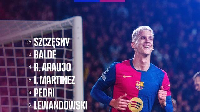 [UCL 라인업] '퇴장' 쿠바르시 대신 아라우호...'1차전 승리' 바르셀로나, 벤피카와 2차전 명단 공개