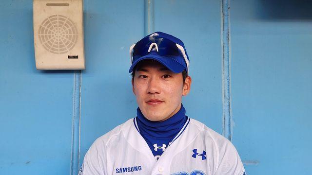 '1군 무대 첫 홈런이 만루포' 홍현빈 