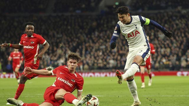 손흥민 시즌 11호 도움…토트넘, 역전승으로 유로파리그 8강행(종합)