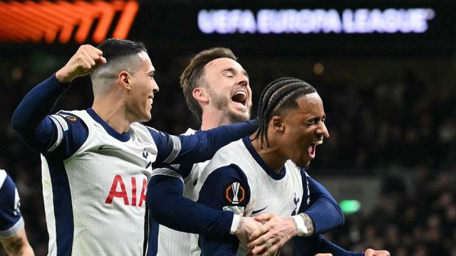 ‘손흥민 11호 도움’ 토트넘, 벼랑 끝서 알크마르 제치고 UEL 8강