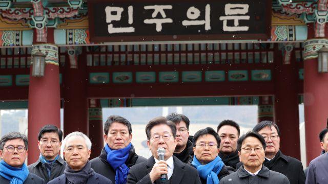 광주 찾은 이재명 