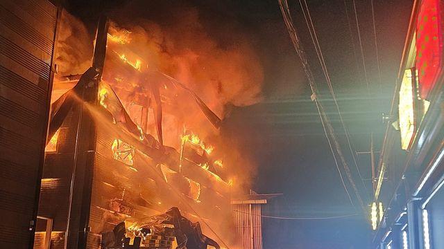 대구 자동차 부품공장 큰 불길 잡혀…공장 13개동 소실(종합)