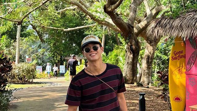 관식이의 스타일리시한 변신...  박보검의 꾸안꾸 휴양지룩