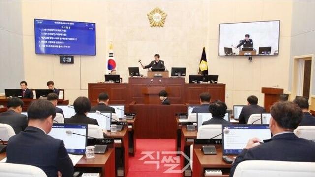 밀양시의회 임시회 개회···외국인 기숙사·농업 지원책 논의