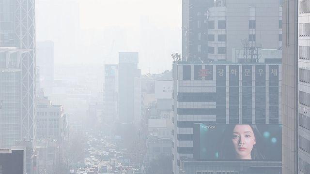 대전·세종·충남 미세먼지 나쁨…낮 최고기온 16∼22도