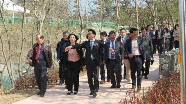 고창군, 도시 생태축 복원사업 준공..“멸종위기 대모잠자리 등 서식지 보존”