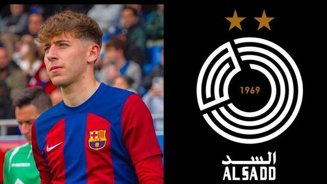야망보다 결국 돈?...19살 바르셀로나 유망주, ‘오일머니’ 원해→“알 사드행 합의 근접”