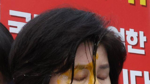 늘어지는 탄핵 선고에 집회 격화…달걀 맞고 발에 차인 국회의원[사사건건]