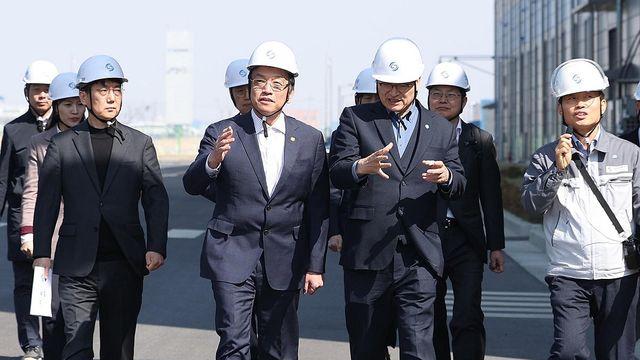 새만금 이차전지 업계 찾은 崔 