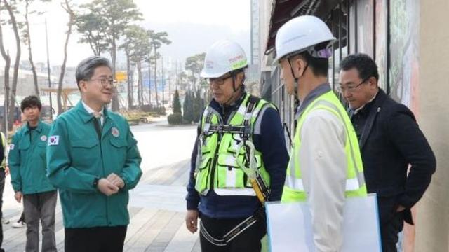 광명시, 해빙기 대비 공사현장 안전 강화