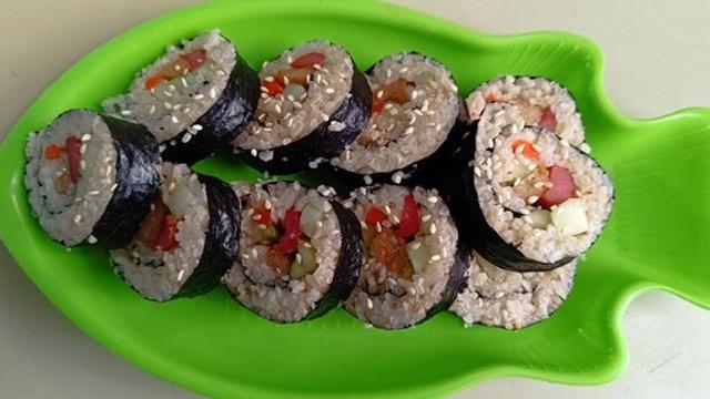 봄 나들이 대표 도시락 김밥, 살 안 찌게 만들어주는 특급 레시피