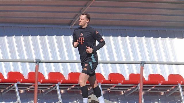 케인 무관 탈출 적신호? ‘세레머니 부상→훈련 중 통증 재발’ 노이어...“리그 2경기 결장 예상”