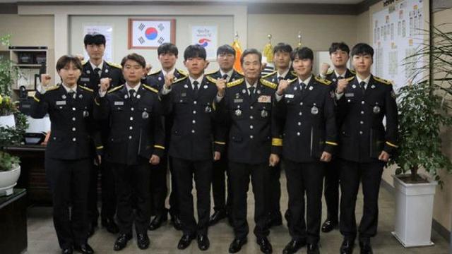 논산소방서, 신임 소방관 10명 임용장 수여