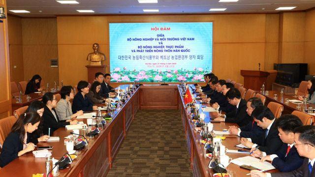 송미령 장관, 베트남과 농업 협력 강화 추진