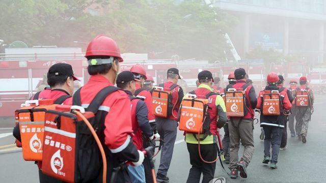 경기 가평서 산불…25분 만에 진화