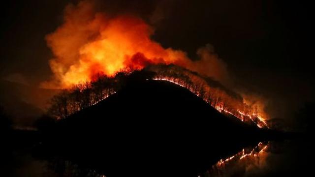 의성 산불 현장서 '라이터' 발견… 목격자 