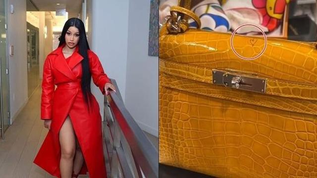 카디비, 8700만원짜리 명품 가방에 딸이 낙서하자… “이런 XXX” 욕설 [할리웃통신]