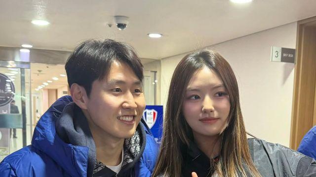 '이동국 딸' 이재아, 이강인과 다정하네…밀착+환한 미소 '포착'