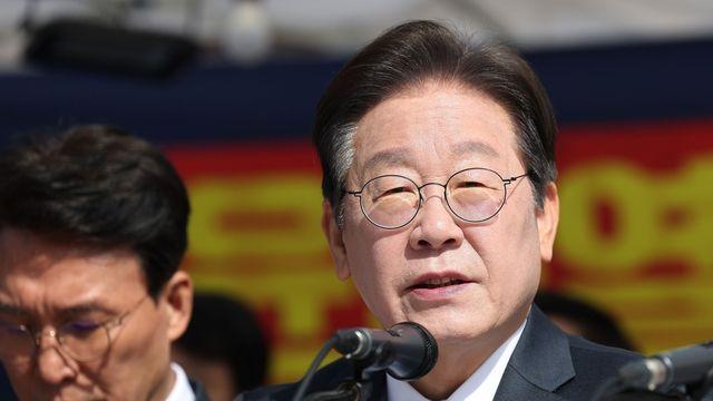 野, 李선고 앞 '尹신속파면' 헌재 압박…