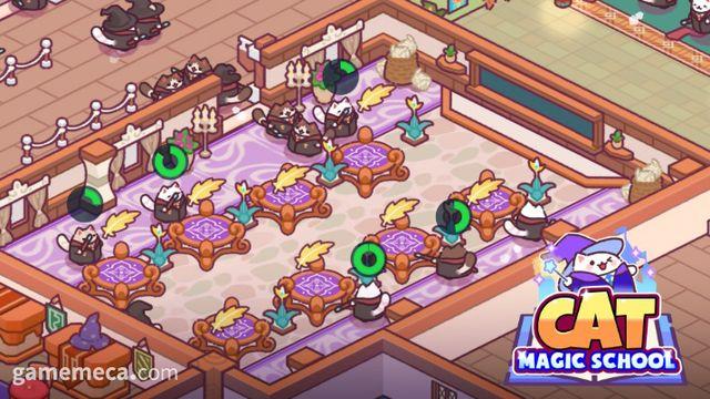 RPG 더한 타이쿤, 넵튠 신작 '고양이 마법 학교' 출시