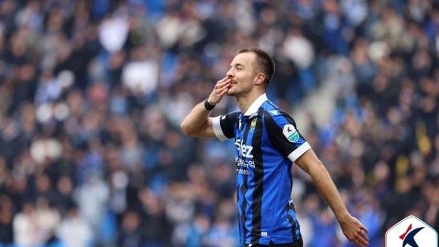 [케리뷰] '무고사 리그 4호골' 인천, '사비에르 득점 후 퇴장' 부산과 1-1 '인천 일시적 1위 등극'