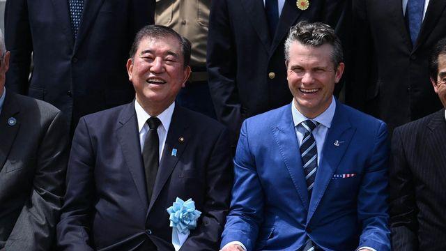 日총리·美국방, 1945년 미일 격전지 이오토 합동위령식 첫 참석(종합)