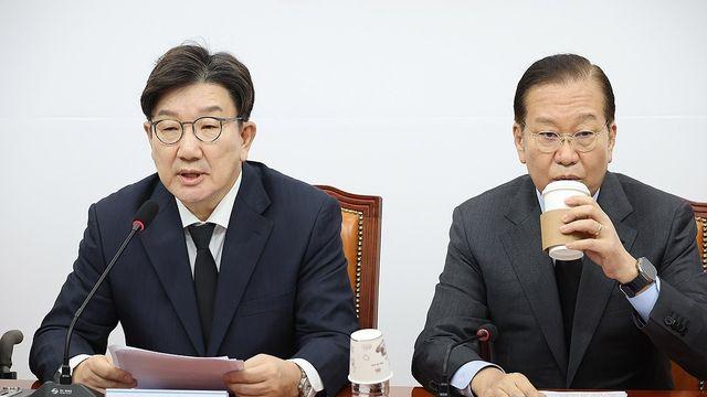 與, 野 줄탄핵 경고에 