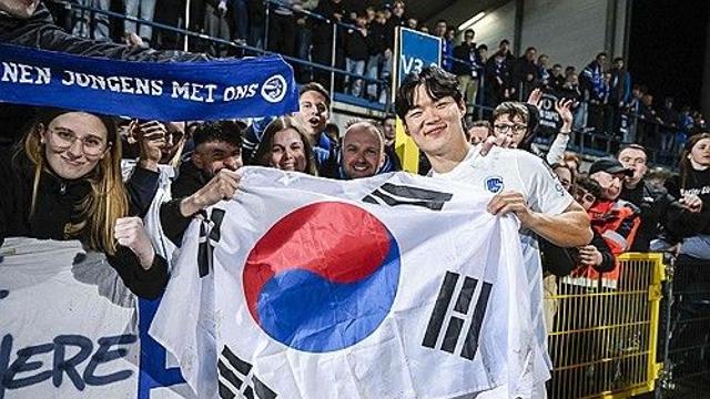 '홍명보 감독님, 보고 계십니까' 국대 공격수 오현규 '3분 멀티골' 폭발…홍명보호도 '싱글벙글'