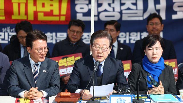 野, '尹파면' 헌재 압박 최고조…