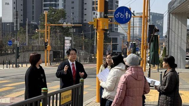 김현석 경기도의원, 갈현동 지식정보타운 방호울타리 정비 예산확보 총력