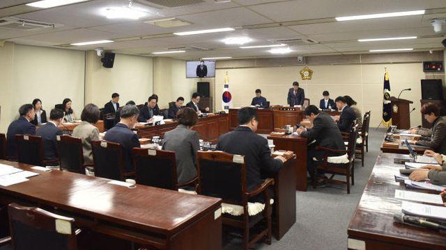 음성군의회, 4월 정례 간담회 개최…14개 안건 논의