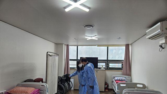 안양 동안구보건소, 노인요양시설 감염관리 현장점검