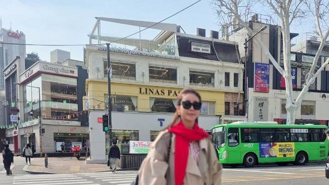 한다감, 바람도 머물다 가는 실루엣... 트렌치코트의 정석