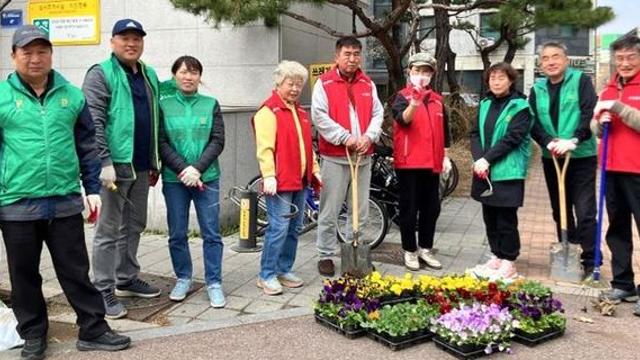 광명시 소하2동, 2025년 새봄맞아 꽃단장