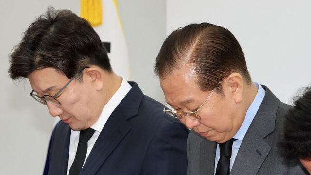 '탄핵 승복' 외친 與권성동·권영세, 윤 전 대통령 면담